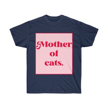 Chemise Mother of Cats Marine Noir 1