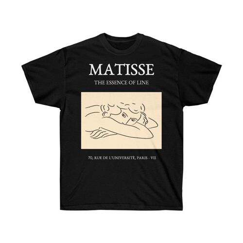 Henri Matisse Shirt Unisex Aesthetic Art  Vintage clothing Black  Black