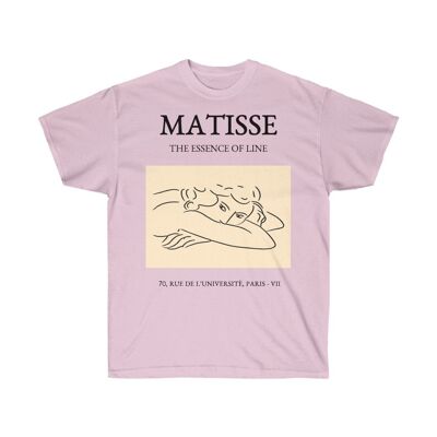 Henri Matisse Shirt Unisex Aesthetic Art Vintage clothing Light Pink Black