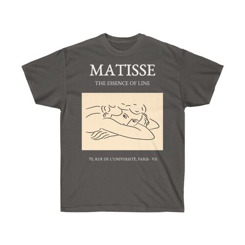 Henri Matisse Shirt Unisex Aesthetic Art  Vintage clothing Charcoal  Black