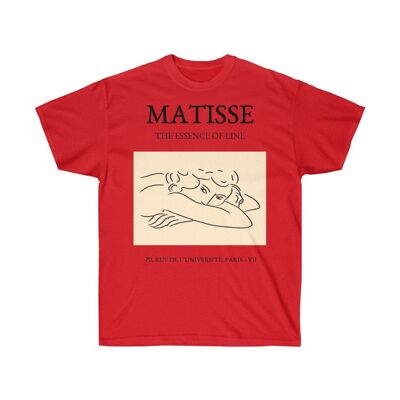 Henri Matisse Shirt Unisex Aesthetic Art Vintage clothing Red Black