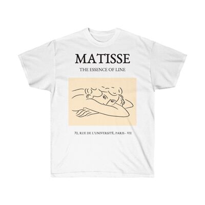 Chemise Henri Matisse Art Esthétique Unisexe Vêtements vintage Blanc Noir
