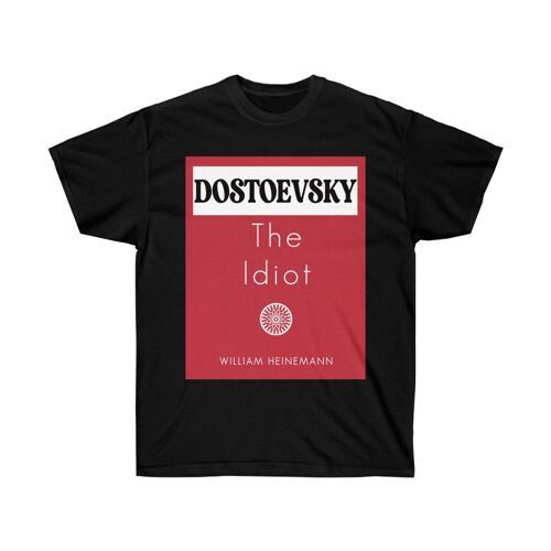 Dostoevsky the idiot Shirt Black   Black