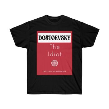Chemise Dostoïevski l'idiot Noir Noir 1