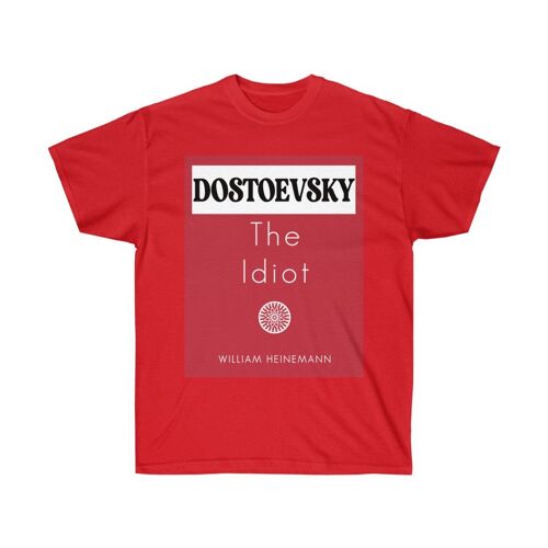 Dostoevsky the idiot Shirt Red   Black