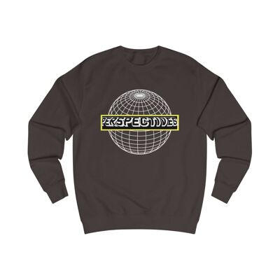 Perspectives Sweatshirt Abstract geometric Hot Chocolate  Black