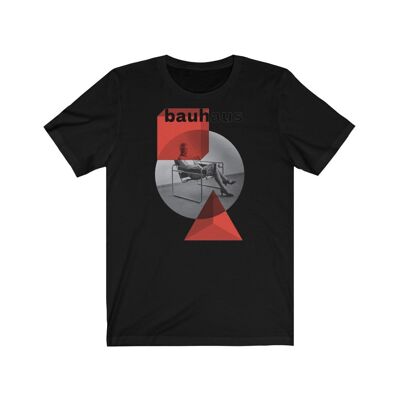 Camicia Bauhaus Geometria Estetica Nera Nera