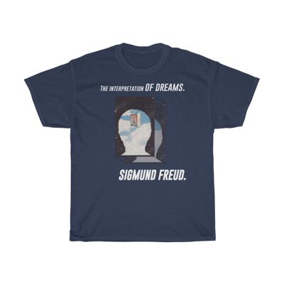 Sigmund Freud Shirt Unisex Psychologie T-Shirt Navy Black