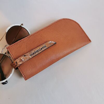 Glasses case Caramel Bubble Copper