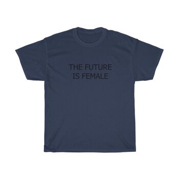 L'avenir est Famale Shirt Feminist 90s Shirt Navy Black 1