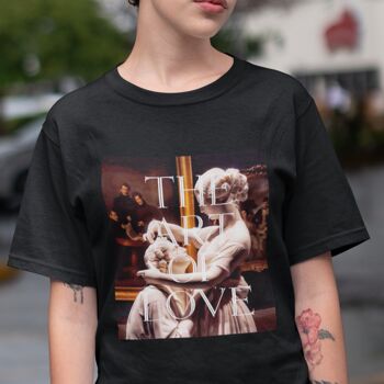 The Art Of Love Shirt Art Vintage Vêtements Unisexe Noir Noir 2