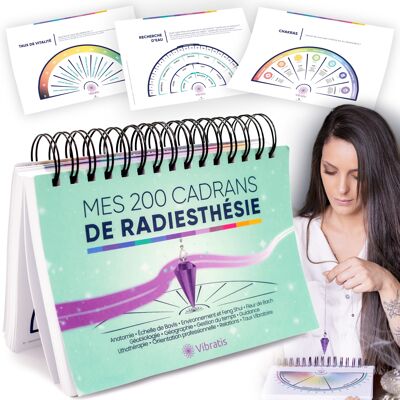 200 tablas de radiestesia - Libro de diales para péndulo