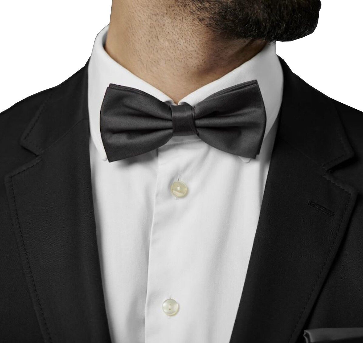 Pajarita Moda Subliminal para Camisa Negra