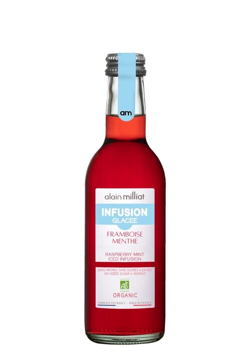 Infusion glacée BIO Framboise Menthe 25cl