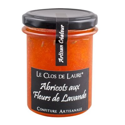 Confiture d'abricot à la lavande