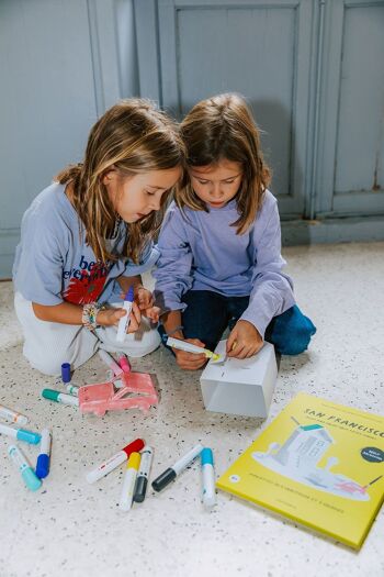 Maquette à colorier et monter - San Francisco à partir de 8 ans pour les vacances d'été 2