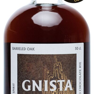 Barreled Oak: alternativa al whisky galardonada y elaborada a mano, se sirve solo como avec o en cócteles - 50 cl sin alcohol