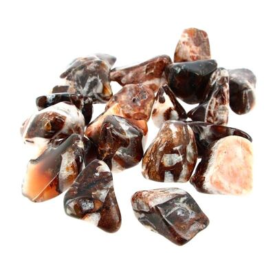 500 G Pierres Roulées Agate Brèche EXTRA de Madagascar