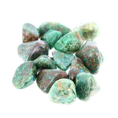 500 g Pierres Roulées Chrysocolle EXTRA de Madagascar