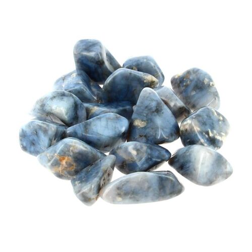 500 g Pierres Roulées Opale Bleue EXTRA de Madagascar