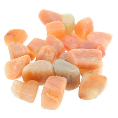 500 g EXTRA Mixed Moonstone Tumbled Stones