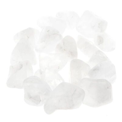 500 g Pierres Roulées Quartz Blanc EXTRA de Madagascar