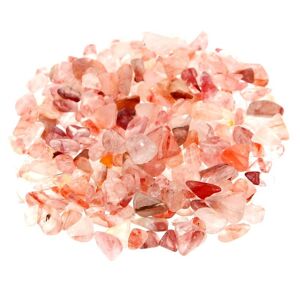 500 g Pierres Roulées Quartz Hématoïde Rouge EXTRA