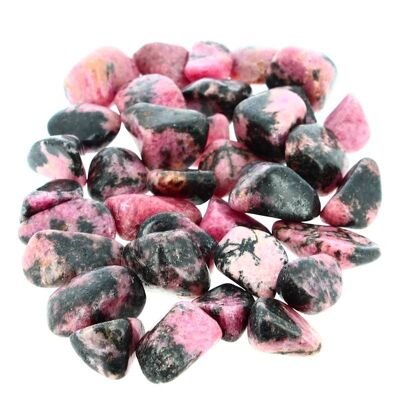 500 g Rhodonite EXTRA Tumbled Stones from Madagascar