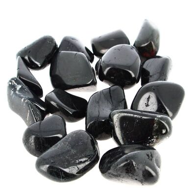 500 g EXTRA Black Tourmaline Tumbled Stones from Madagascar