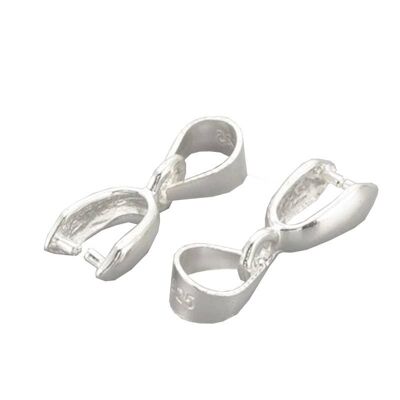 Bélière en Argent 925 Taille 2 Longueur Totale 16 mm