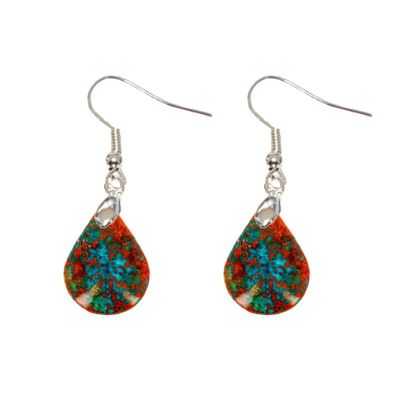 Multicolor Opal Drop Earrings