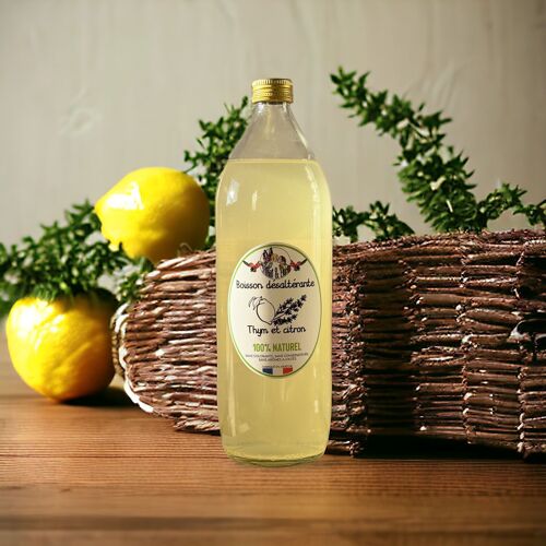 Boisson "Thym et citron" - 1 litre
