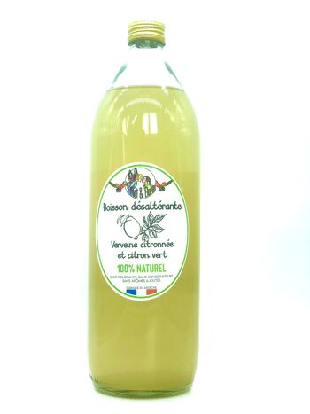 Boisson "Verveine citronnée et citron vert" - 1 litre 2