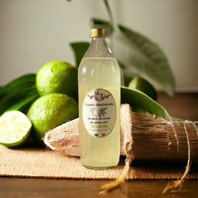Getränk „Zitronenverbene und Limette“ – 1 Liter