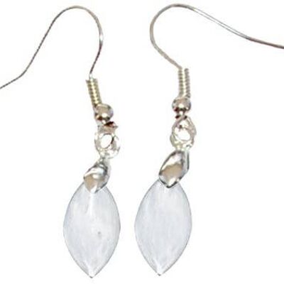 Marquise Rock Crystal Earrings
