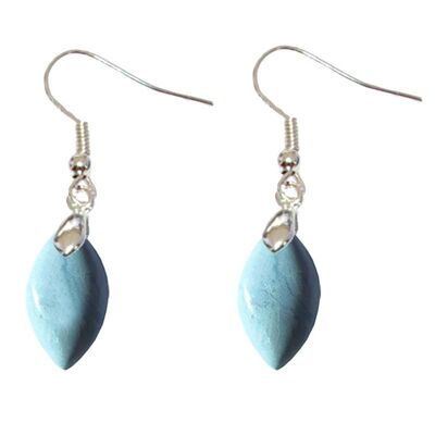 Marquise Blue Opal Earrings