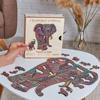Puzzle Créatif-L’Eléphant Impérial 2