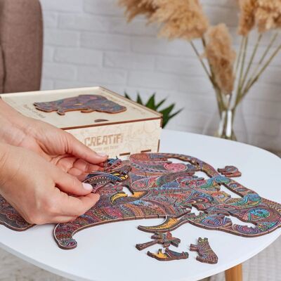 Puzzle Créatif-L’Eléphant Impérial