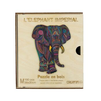CreatifWood - L’Eléphant Impérial 10