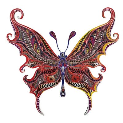 CreatifWood - Le Papillon Illusionniste