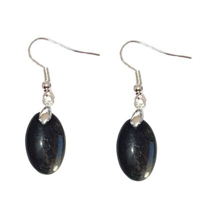 Boucles d'Oreilles Tourmaline Ovale