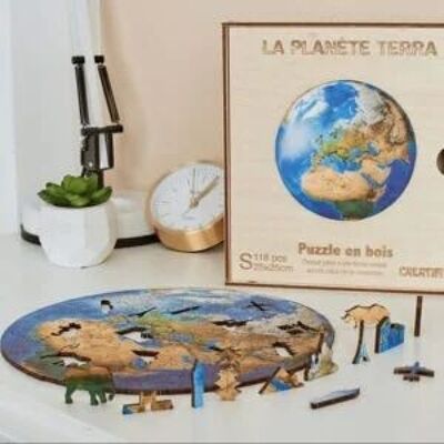 Puzzle Creativo-Planeta Terra