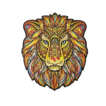 CreatifWood - Le Lion Majestueux 1