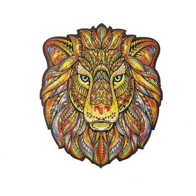 CreatifWood - Le Lion Majestueux