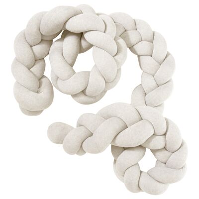 Bed snake braided natural XL