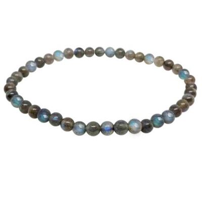 Pulsera Labradorita EXTRA Beads 4 mm