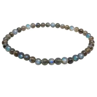 Bracelet Labradorite EXTRA Beads 4 mm