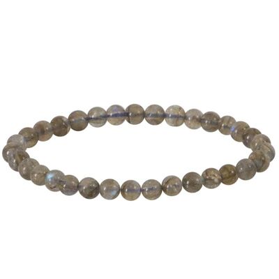 Bracelet Labradorite EXTRA Beads 6 mm