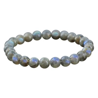 Bracelet Labradorite EXTRA Beads 8 mm