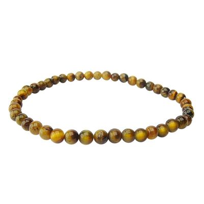 4mm Beads Tiger Eye Bracelet